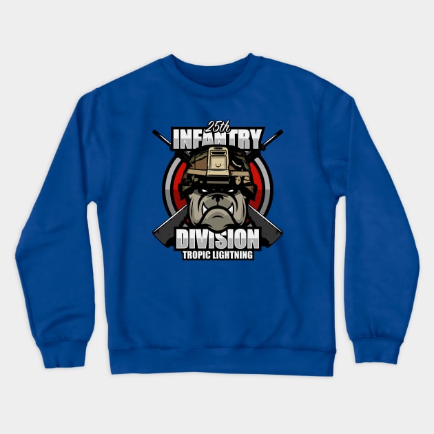 25th Infantry Division Crewneck Sweatshirt by TCP